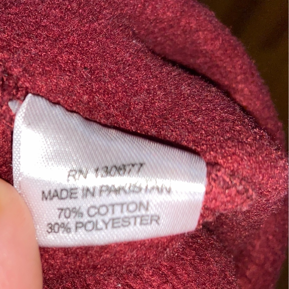 Harvard University Crewneck Sweatshirt XL Maroon Bay State Apparel Authentic - Picture 4 of 6